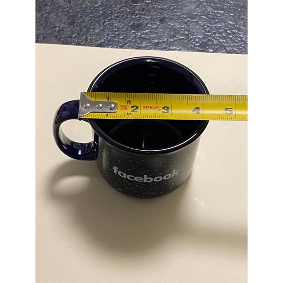 FACEBOOK Social Media Blue w/ Specks Mug - Picture 9 of 10
